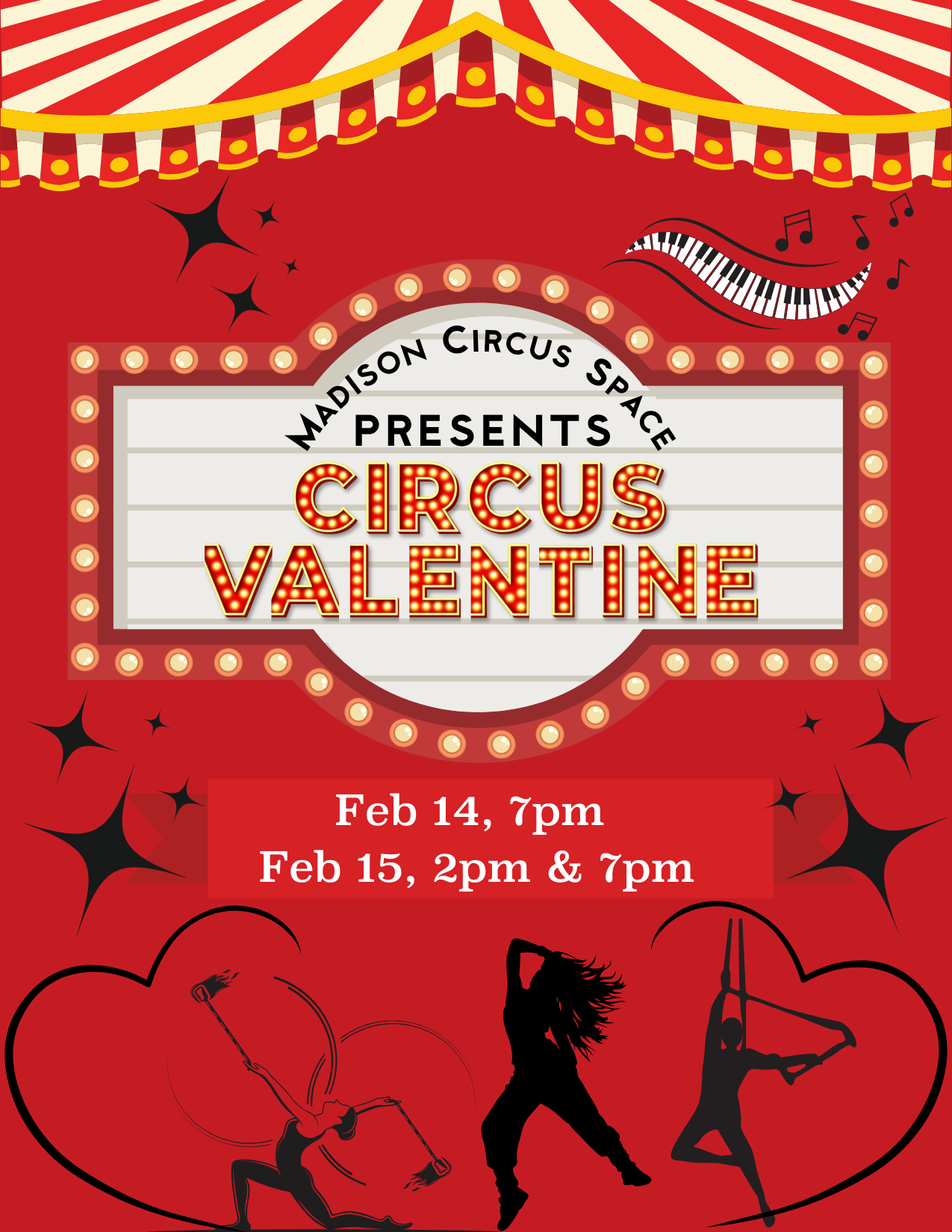 Madison Circus Space presents Circus Valentine